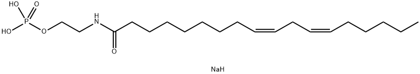 phospho-Linoleoyl Ethanolamide 结构式