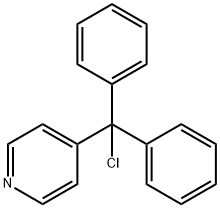 4-(Chlorodiphenylmethyl)pyridine 结构式