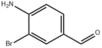 4-氨基-3-溴苯甲醛 结构式