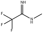 2,2,2-TRIFLUORO-N-METHYLACETIMIDAMIDE 结构式