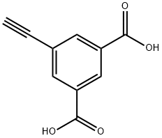 5-乙炔基间苯二甲酸 结构式