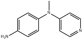 N-Methyl-N-pyridin-4-yl-benzene-1,4-diamine 结构式
