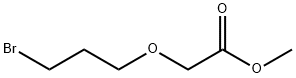 2-(3-溴丙氧基)乙酸甲酯 结构式