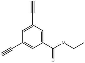 3,5二乙炔基苯甲酸乙酯 结构式