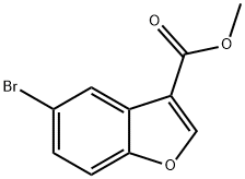 methyl 5-bromobenzofuran-3-carboxylate 结构式