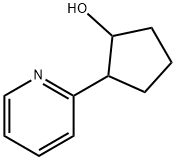 2-(2-pyridinyl)Cyclopentanol 结构式