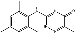3-(mesitylamino)-6-methyl-1,2,4-triazin-5(4H)-one 结构式