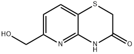 6-(羟甲基)-2H-吡啶并[3,2-B][1,4]噻嗪-3(4H)-酮 结构式