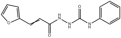 2-[(2E)-3-(furan-2-yl)prop-2-enoyl]-N-phenylhydrazinecarboxamide 结构式