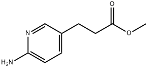 6-amino-3-Pyridinepropanoic acid methyl ester 结构式