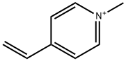 4-乙烯基-1-甲基吡啶鎓 结构式