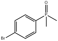 4-溴苯基二甲基氧化磷 结构式