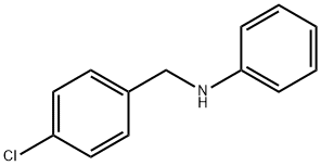 N-(4-氯苄基) 苯胺 结构式