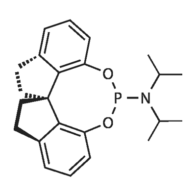 (11AS)-10,11,12,13-四氢-N,N-双(1-甲基乙基)二茚并[7,1-DE:1',7'-FG][1,3,2]二氧磷杂环辛烷-5-胺 结构式