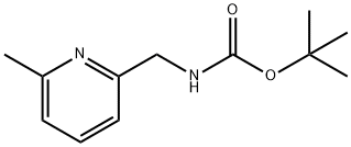 TERT-BUTYL (6-METHYLPYRIDIN-2-YL)METHYLCARBAMATE 结构式