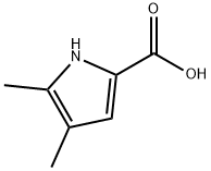 2,3-二甲基 吡咯-5-羧酸 结构式