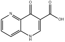 4-Oxo-1,4-dihydro-[1,5]naphthyridine-3-carboxylic acid 结构式
