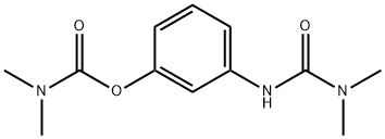 3-(3,3-dimethylureido)phenyl dimethylcarbamate 结构式