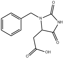 (3-benzyl-2,5-dioxoimidazolidin-4-yl)acetic acid 结构式