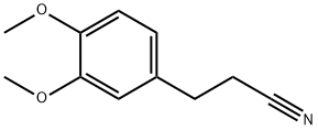 3,4-二甲氧基苯丙腈 结构式
