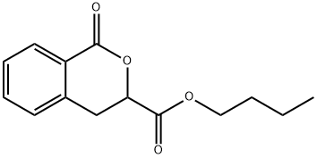 1-Oxo-isochroman-3-carboxylic acid butyl ester 结构式