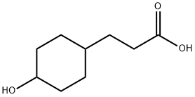 4-hydroxyCyclohexanepropanoic acid 结构式