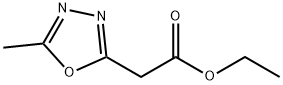 (5-甲基-[1,3,4]恶唑-2-基)-乙酸乙酯 结构式