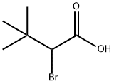 2-BROMO-3,3-DIMETHYLBUTANOIC ACID 结构式