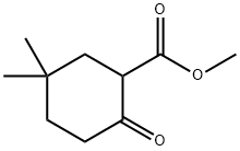 2-氧代-5,5-二甲基环己烷甲酸甲酯 结构式