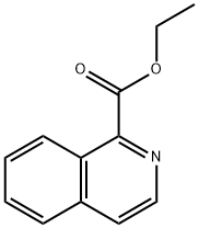 异喹啉-1-羧酸乙酯 结构式