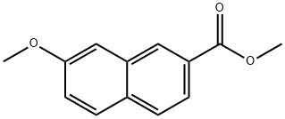 methyl 7-methoxy-1,2,3,4-tetrahydro-2-naphthoate 结构式