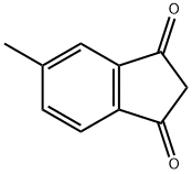 5-甲基-1H-茚-1,3(2H)-二酮 结构式