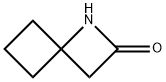 1-氮杂螺[3.3]庚烷-2-酮 结构式