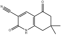 7,7-dimethyl-2,5-dioxo-1,2,5,6,7,8-hexahydroquinoline-3-carbonitrile 结构式