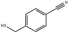 4-(巯基甲基)苯甲腈 结构式