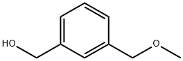 3-(甲氧基甲基)苯基]甲醇 结构式