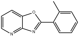2-(o-Tolyl)oxazolo[4,5-b]pyridine 结构式