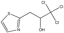 1,1,1-trichloro-3-(thiazol-2-yl)propan-2-ol 结构式