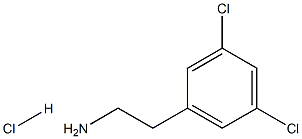 2-(3,5-二氯苯基)乙-1-胺盐酸盐 结构式