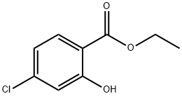 4-氯-2-羟基苯甲酸乙酯 结构式