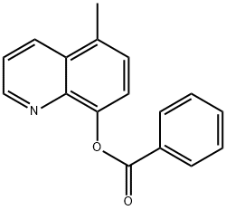 5-Methylquinolin-8-yl benzoate 结构式