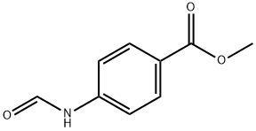 4-甲酰胺苯甲酸甲酯 结构式