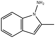 2-甲基吲哚-1-胺 结构式