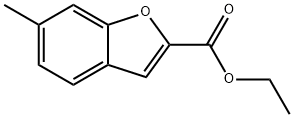 6-甲基苯并呋喃-2-羧酸乙酯 结构式