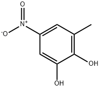 3-甲基-5-硝基-1,2-苯二酚 结构式