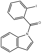 (1H-吲哚-1-基)(2-碘苯基)甲酮 结构式