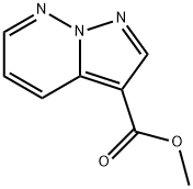 METHYL PYRAZOLO[1,5-B]PYRIDAZINE-3-CARBOXYLATE 结构式