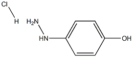 4-hydrazinylphenol hydrochloride 结构式