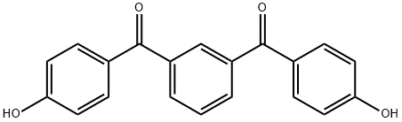 benzene-1,3-diylbis[(4-hydroxyphenyl)methanone] 结构式