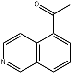 1-(异喹啉-5-基)乙酮 结构式